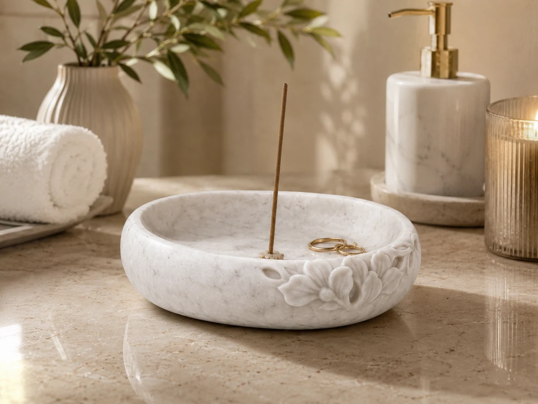 SWS-04 petal catchall or incense dish